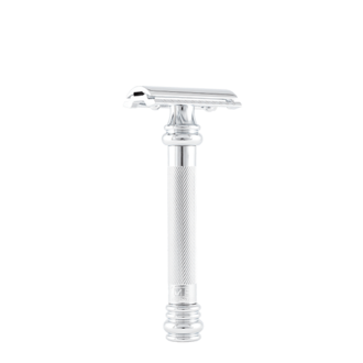 Merkur Solingen Merkur 38C Barber Pole Safety Razor - Chrome 90 38 001