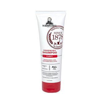 The Grandpa Soap Co. Rosemary Shampoo Purify Refreshes and Restores Balance - For all Hair Types (235ml/8.0oz)