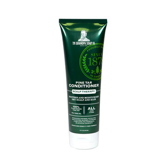 The Grandpa Soap Co. Revitalisant "Pine Tar Scalp Therapy" - Pour le cuir chevelu et les cheveux secs (235ml/8.0oz) The Grandpa Soap Co. Revitalisant "Pine Tar Scalp Therapy" - Pour le cuir chevelu et les cheveux secs (235ml/8.0oz)
