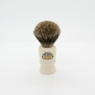 Simpsons Shaving Brushes Blaireau - Special S1 ''Pure Badger'' Ivoire - Petit (18mm/0,71'')