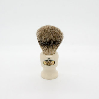 Simpsons Shaving Brushes Blaireau - Commodore X1 ''Best Badger'' Ivoire - Petit (19mm/0,74'') Simpsons Shaving Brushes Blaireau - Commodore X1 ''Best Badger'' Ivoire - Petit (19mm/0,74'')