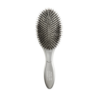 Olivia Garden Brosse coiffante coussinée "Ceramic + Ion" poils mixtes de sanglier et soies ionisées Olivia Garden Brosse coiffante coussinée "Ceramic + Ion" poils mixtes de sanglier et soies ionisées
