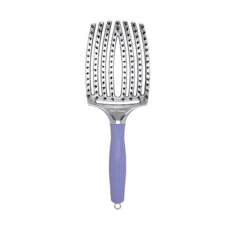 Olivia Garden Brosse incurvée et ventilée avec poils ioniques et de sanglier "Fingerbrush" - Grande Olivia Garden Brosse incurvée et ventilée avec poils ioniques et de sanglier "Fingerbrush" - Grande