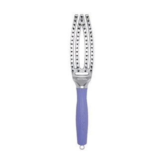 Olivia Garden Brosse incurvée et ventilée avec poils ioniques et de sanglier "Fingerbrush" - Petite Olivia Garden Brosse incurvée et ventilée avec poils ioniques et de sanglier "Fingerbrush" - Petite