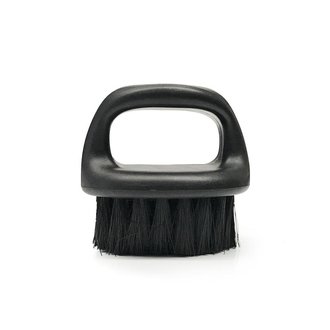 Irving Barber company Black Synthetic Firm Bristle Knuckle Brush
