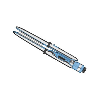 BaByliss PRO Mini fer à lisser "OPTIMA2000" de 20mm(3/4") en acier inoxydable avec plaques en titane