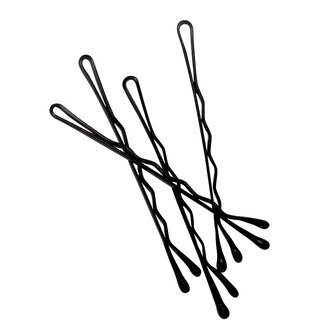 BaByliss PRO Crimped Bobby Pins 5cm/2" - (227g/1/2lb) Black