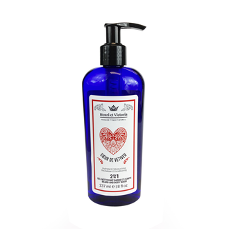 Henri et Victoria Gel nettoyant 2 en 1 barbe et corps "Coeur de Vetiver" (237ml/8.0oz)