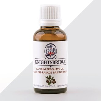 Knightsbridge Shaving Huile de pré-rasage - Baie de Rhum (30g/1.0oz) Knightsbridge Shaving Huile de pré-rasage - Baie de Rhum (30g/1.0oz)
