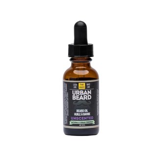 Urban Beard Beard Oil Unscented organic & vegan friendly (30ml/1.0oz)