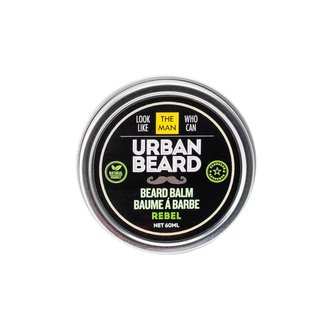 Urban Beard Baume à barbe "Rebel" sculpteur de barbe végétalien (60ml/2.0oz) Urban Beard Baume à barbe "Rebel" sculpteur de barbe végétalien (60ml/2.0oz)