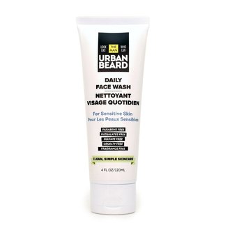 Urban Beard Daily Face Wash - For sensitive skin (120ml/4.0oz)