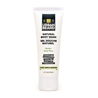 Urban Beard Natural Body Wash "Hemp + Aloe Vera" (120ml/4.0oz)