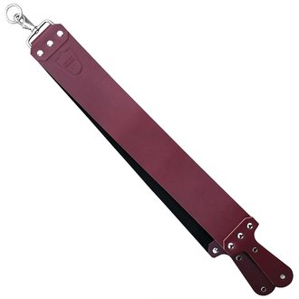 Parker Latigo leather strop - For straight razor (7.6cm/3" x 71.1cm/28") Brown