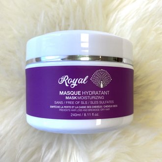 Royal Masque hydratant empêche la perte et la casse des cheveux - Pour cheveux secs (240ml/8.11oz) Royal Masque hydratant empêche la perte et la casse des cheveux - Pour cheveux secs (240ml/8.11oz)