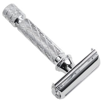 Parker 87R Safety razor butterfly open - Chrome