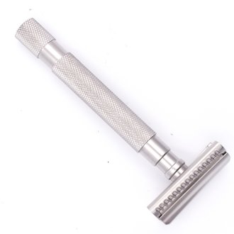 Parker 55SL-SC Semi-Slant safety razor - Satin chrome
