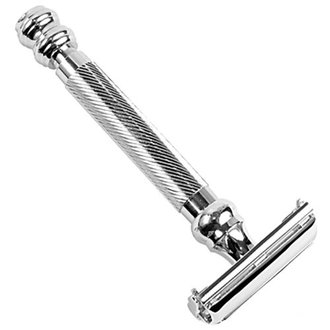 Parker 99R butterfly open safety razor - Chrome