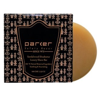 Parker Savon raser - Bois de santal et au beurre de karité (100g/3.53oz) Parker Savon raser - Bois de santal et au beurre de karité (100g/3.53oz)