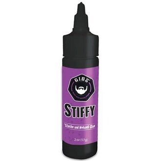 Gibs Grooming Stiffy Stache and Mohawk Glue (57g/2.0oz)