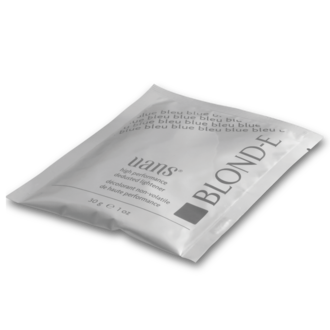 Uans Décolorant bleu non-volatile de haute performance "BLOND-E" (30g/1oz) Uans Décolorant bleu non-volatile de haute performance "BLOND-E" (30g/1oz)