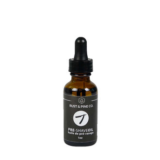 Rust & Pine Co. Pre-Shave Oil (30ml/1.0oz)