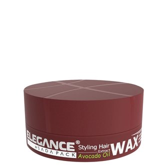 Elegance By Sadapack Hair Styling Wax with Extract Avocado Oil - Flexible Hold (140g/4.94oz)