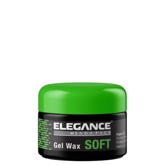 Elegance By Sadapack Gel Wax Soft with Argan Oil - Light Hold (100ml/3.38oz)