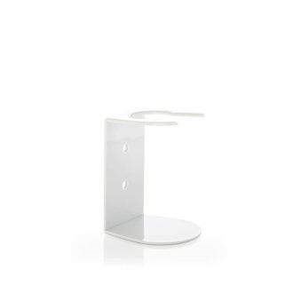 Plastic Shaving Brush Stand - White