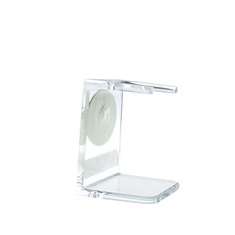 Shaving Brush Stand - Clear Acrylic