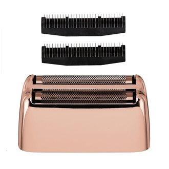 BaByliss PRO FoilFXF Double Foil Shaver replacement Foils and Cutter System FXRF2RG - Rose Gold