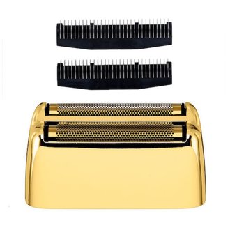 BaByliss PRO FoilFXF Double Foil Shaver replacement Foils and Cutter System FXRF2G - Gold