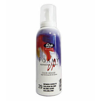 Lisap Milano Foamy Up Color Mousse (200ml/6.76oz) 29 - Golden Blond