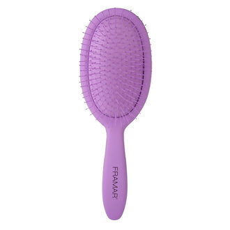 Framar Detangling Oval Paddle Brush - Purple Reign