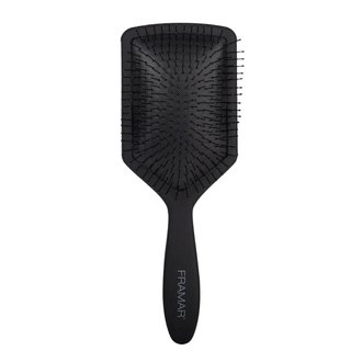 Framar Detangling Square Paddle Brush - Black to the Future