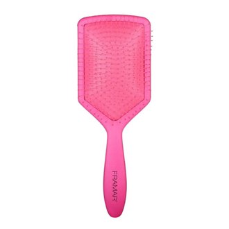 Framar Detangling Square Paddle Brush - Pinky Swear