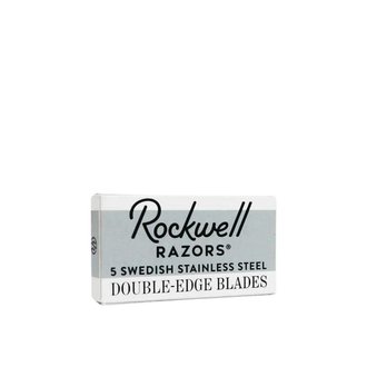 Rockwell Razors Lames pour rasoir à double tranchant - Emballage de 5 Lames Rockwell Razors Lames pour rasoir à double tranchant - Emballage de 5 Lames