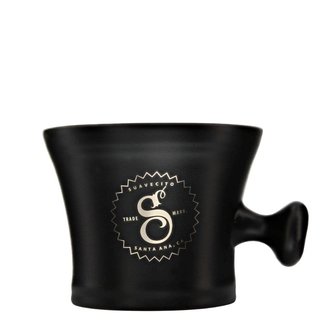Suavecito Premium Blends Shaving Mug Classic Porcelain Bowl - Black
