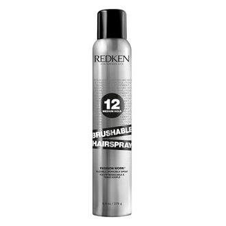 Redken Fixatif modulable à tenue souple "Brushable Hairspray 12" (278g/9.8oz)