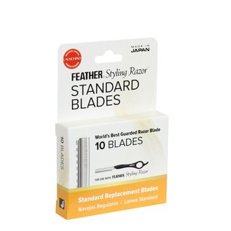 Feather Styling Razor Standard Replacement Blades (10 Blades)