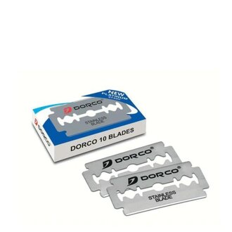 Lames à double tranchant "Platinum ST300" en acier inoxydable (10 lames par paquet)