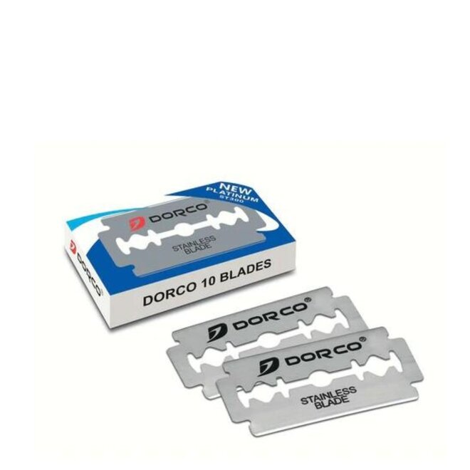 Lot De 200 Lames De Rasoir Double Tranchant Gillette NACET - Inox - Fabriqué En Russie - Compatible Rasoir Classique