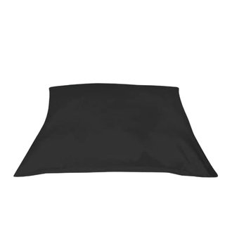 Betty Dain Taie d'oreiller en satin standard - Noir Betty Dain Taie d'oreiller en satin standard - Noir