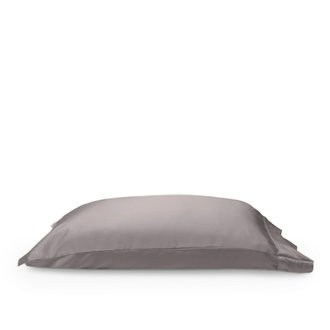 Taie d'oreiller 100% soie Standard/Queen - Gris Taie d'oreiller 100% soie Standard/Queen - Gris