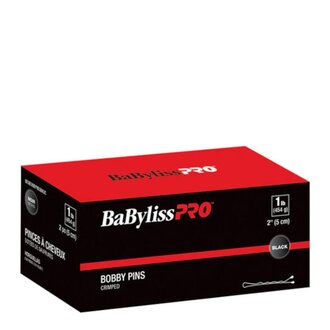 BaByliss PRO Crimped Bobby Pins 5cm/2" (454g/1lb) - Black