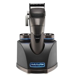 BaByliss PRO SnapFX Clipper with Snap In & Out Dual Lithium Battery System FX890 - Black