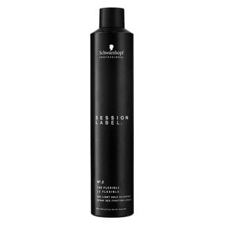 Schwarzkopf Professional Spray sec fixation légère "Session Label The Flexible"