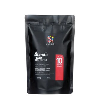 Cynos Éclaircissant "Blondie Hair Lightener" - Jusqu'à 10 niveaux (500g/16.9oz) Cynos Éclaircissant "Blondie Hair Lightener" - Jusqu'à 10 niveaux (500g/16.9oz)