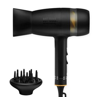 Hot Tools Professional Black Gold Quietair Power Dryer Powerfull - 1600 Watts