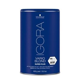 Schwarzkopf Igora Royal Professional Poudre éclaircissante blanche "Vario Blond Super Plus" (450g/15.8oz)